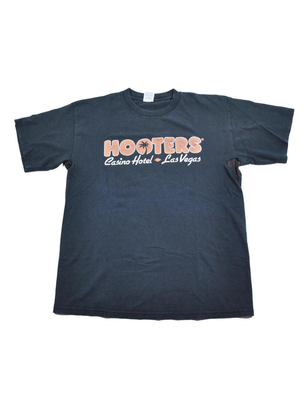 Vintage Hooters Las Vegas Bar Food Black Shirt Size Medium